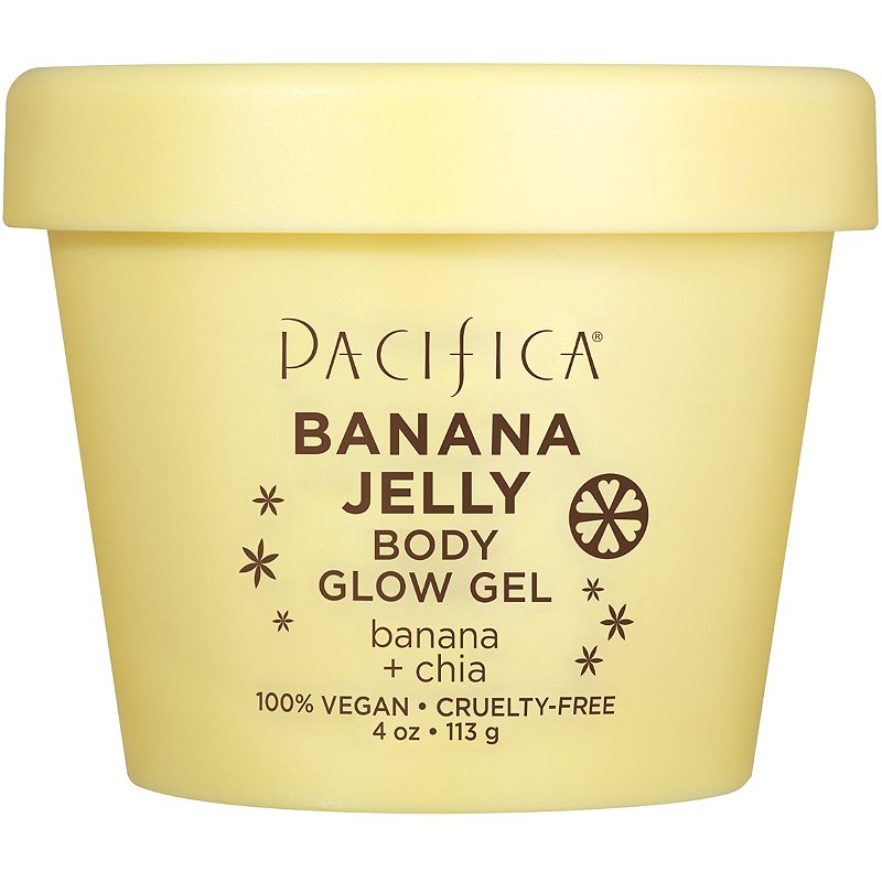 Monarch oortelefoon Dij Pacifica Banana Jelly Body Glow Gel with Vitamin E | Ulta Beauty