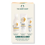 The Body Shop Almond Milk & Honey Soothing Body Care Kit 