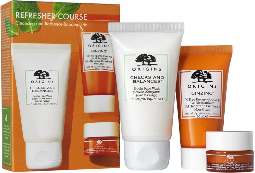 picture of Origins Cleansing and Radiance-Boosting Trio