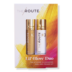 THE ROUTE Lil' Glow Duo - The At-Home Illuminizing Peel and Primer Kit 