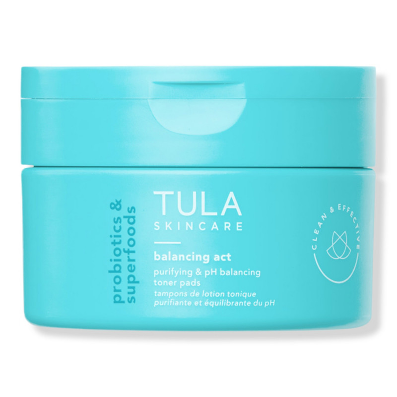 picture of TULA Skincare Tula Balancing Act Purifying Toner & pH Balancing Toner Pads