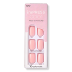 Kiss Pick Me Pink imPRESS Color Press-On Manicure 