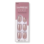 Kiss Paralyzed Pink imPRESS Color Press-On Manicure 
