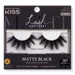Kiss Lash Couture Matte Black Faux Mink, Matte Velvet 