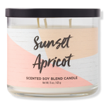 ULTA Sunset Apricot Scented Soy Blend Candle 