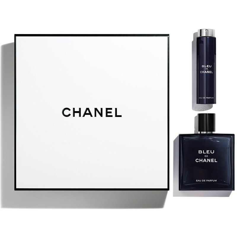CHANEL BLEU DE Eau de Parfum Twist and Spray Set | Ulta Beauty