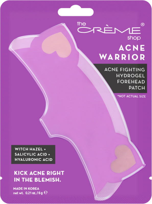 picture of The Creme Shop Acne Warrior Acne Fighting Hydrogel Forehead Patch