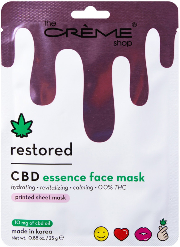 picture of The Creme Shop Restored CBD Essence Face Mask