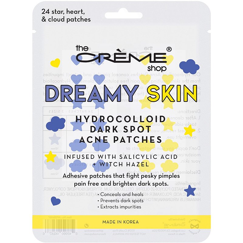 Oefening Tot ziens prioriteit The Crème Shop Dreamy Skin Hydrocolloid Dark Spot Acne Patches | Ulta Beauty