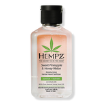 Hempz Travel Size Sweet Pineapple & Honey Melon Moisturizing Herbal Hand Sanitizer 
