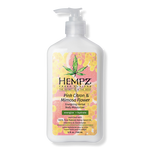 Hempz Fresh Fusions Pink Citron & Mimosa Flower Energizing Herbal Body Moisturizer 