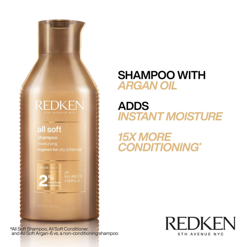 redken all soft shampoo