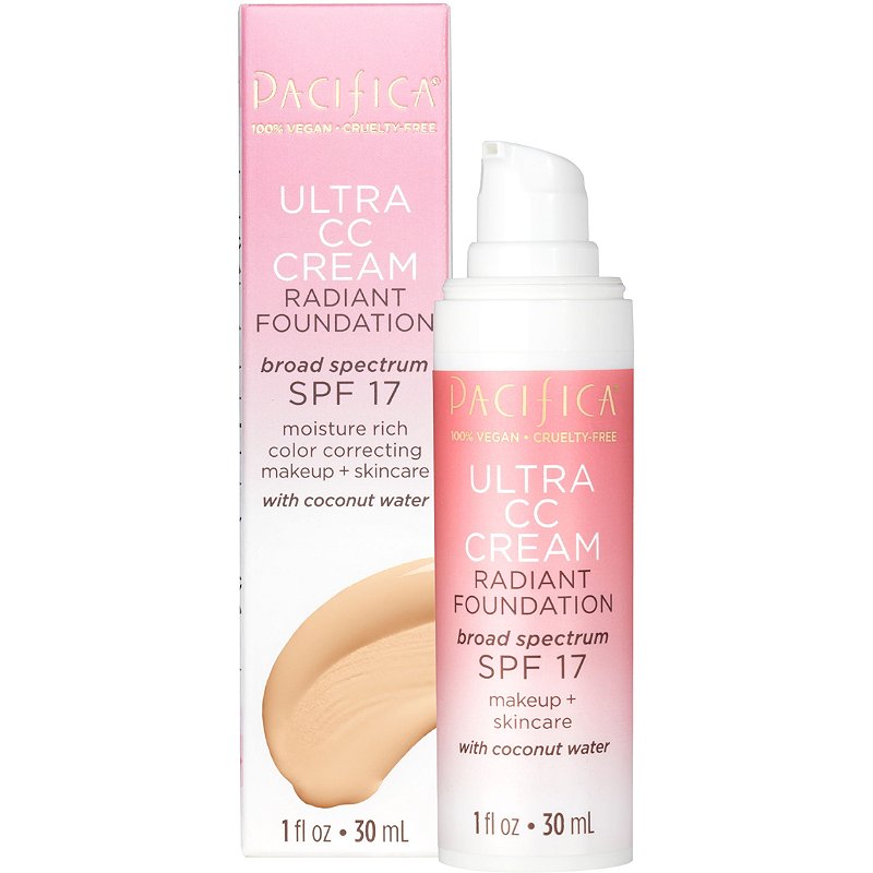 Ultra CC Cream Radiant Foundation With 100% Physical Broad Spectrum SPF 17