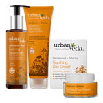 Urban Veda Soothing Sandalwood & Aloe Vera Skincare Heroes for Dry & Sensitive Skin 
