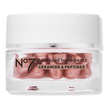 No7 Advanced Ingredients Ceramide & Peptides Facial Capsules 