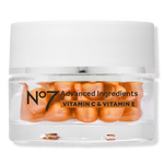 No7 Advanced Ingredients Vitamin C & Vitamin E Facial Capsules 