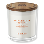 HomeWorx Persimmon Nectar 3 Wick Candle 