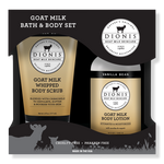 Dionis Vanilla Bean Goat Milk Bath & Body Set 