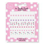 Le Mini Macaron Mini Nail Stickers - Le Petit Jardin Floral Edition 