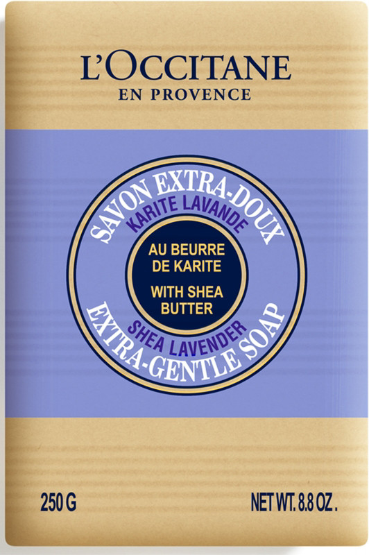 picture of L'Occitane Shea Butter Extra Gentle Soap - Lavender