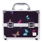 Caboodles Social Butterfly Train Case 