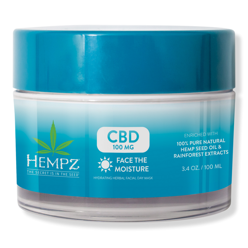 CBD Face the Moisture Hydrating Herbal Facial Day Mask
