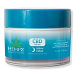 Hempz CBD Dream Crème Hydrating Herbal Facial Night Mask 