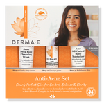 Derma E Dermatologist Recommended Anti-Acne Starter Kit 