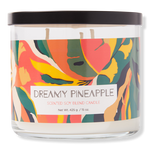 ULTA Dreamy Pineapple Scented Soy Blend Candle 