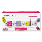 SmartyPits Natural Deodorant Sample Pack for Teens - Baking Soda Free 
