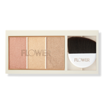 FLOWER Beauty Shimmer & Strobe Highlighting Palette 