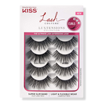 Kiss Lash Couture LuXtensions Collection Sassy Hybrid Multi-Pack 