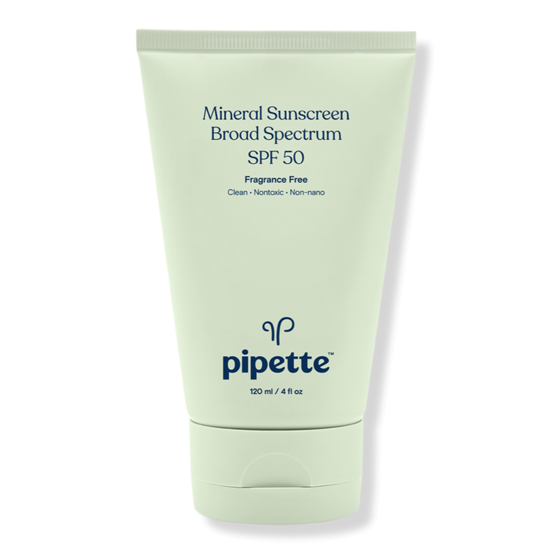 PIPETTE | Mineral Sunscreen SPF 50