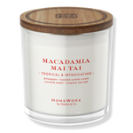 HomeWorx Macadamia Mai Tai 3-Wick Scented Candle 