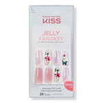 Kiss Jelly Cookie Jelly Fantasy Sculpted Fake Nails 