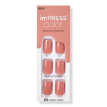 Kiss Caramel imPRESS Color Press-On Manicure 