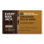 Every Man Jack Sandalwood 2-in-1 All Over Bar 