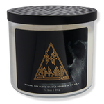 Rock and Roll Beauty Def Leppard Black Logo Candle 