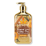 Hempz Limited Edition Pumpkin Spice & Vanilla Chai Herbal Body Moisturizer 