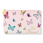Too Faced Free Butterfly Makeup Bag with $40 brand purchase 