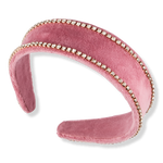 Scünci Pink Velvet Headband 