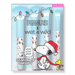 Wet n Wild Peanuts Season of Snoopy 4-Piece Makeup Brush Set 