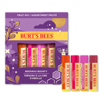 Burt's Bees Beeswax Bounty Fruit Mix Lip Balm Holiday Gift Set 