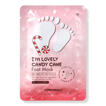 TONYMOLY I'm Lovely Candy Cane Foot Mask 