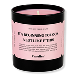 Candier It's Beginning to Look A Lot Like F This Candle 