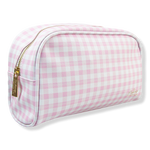 The Vintage Cosmetic Company Pink Gingham Make-Up Bag 
