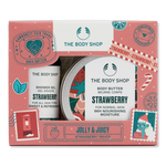 The Body Shop Jolly & Juicy Strawberry Treats Gift Set 