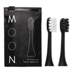 Moon Electric Toothbrush Head Refills - 2 Pack 