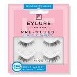 Eylure Pre-Glued Light & Wispy No. 003 Eyelashes Twin Pack 