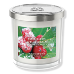 HomeWorx Boughs Of Holly 3-Wick Scented Candle 